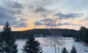 Magnifique chalet au bord du lac avec Spa